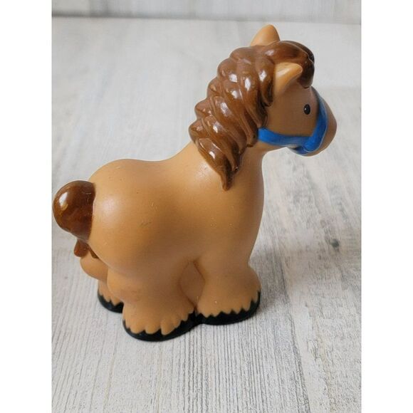 Brown pony mattel 2012 horse Little People toy figure - Picture 2 of 5